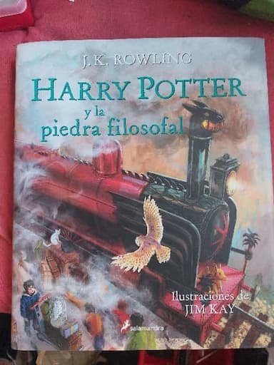 Harry Potter y la piedra filosofal Ilustrado