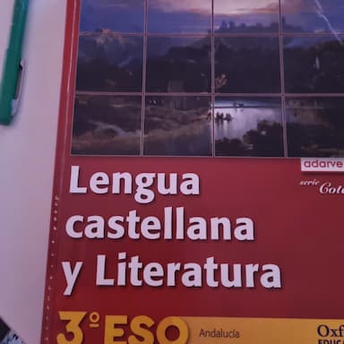 Lengua castellana y literatura, 3o ESO, Andalucía