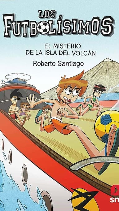 Los Futbolísimos 18: El misterio de la isla del volcán.