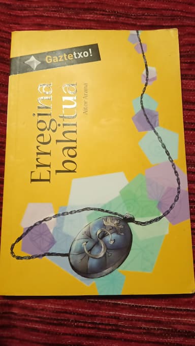 Erregina bahitua libro juvenil de ficción en Euskera bueno