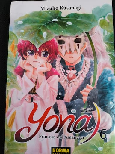 Yona la princesa del amanecer tomo numero 6