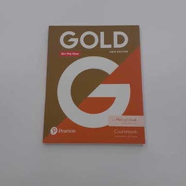Gold B1  Pre-First New Edition Coursebook and MyEnglishLab Pack