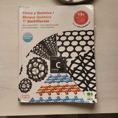 Libro Química 1°Bachillerato