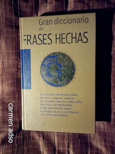 Gran diccionario de frases hechas