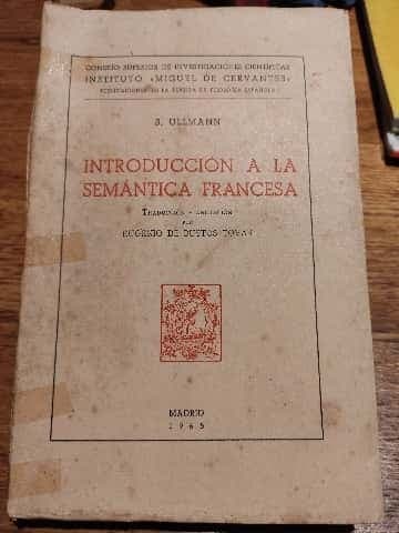 Introducción a la semántica francesa