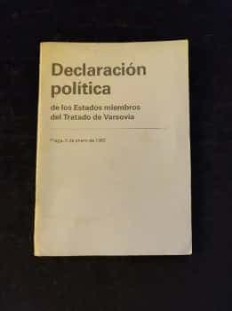 Declaración política de los Estados del tratado de Varsovia