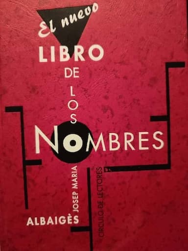 El Nuevo libro de los nombres