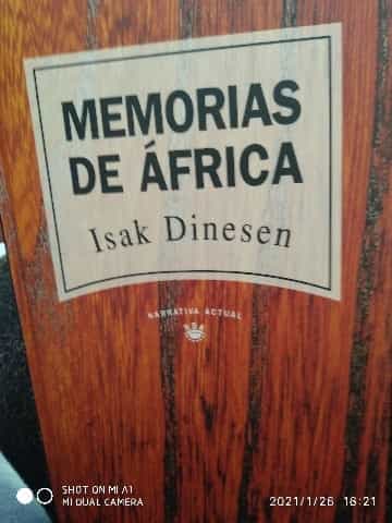 MEMORIAS DE AFRICA