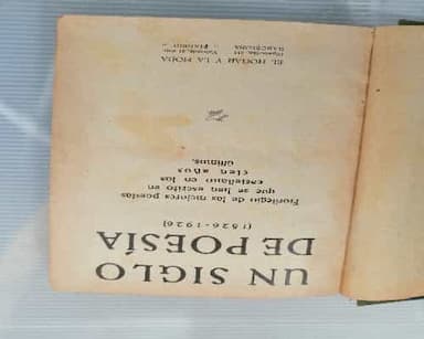 UN SIGLO DE POESÍA (1826-1926)