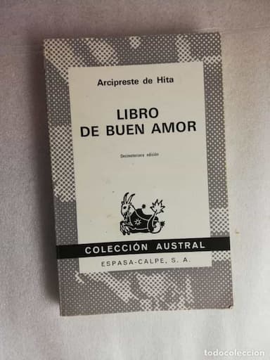 LIBRO DE BUEN AMOR - ACIPRESTE DE HITA/ COLECCIÓN AUSTRAL