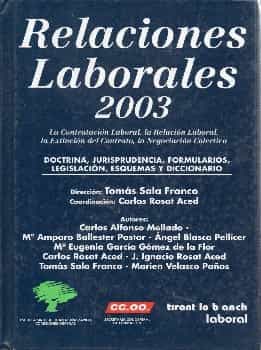 Relaciones laborales 2003