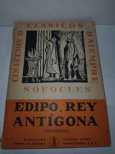 Edipo, Rey Antígona