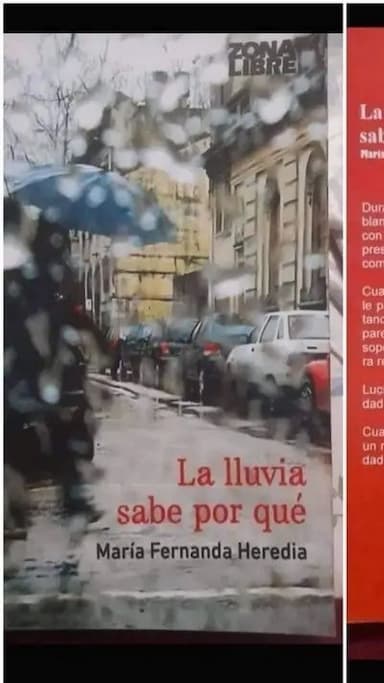 La lluvia sabe porque 