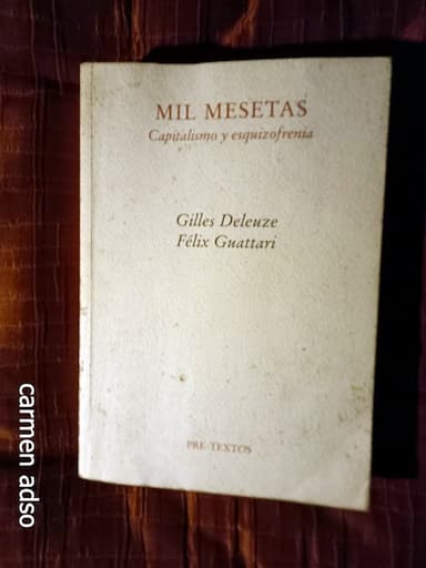 Mil mesetas : capitalismo y esquizofrenia