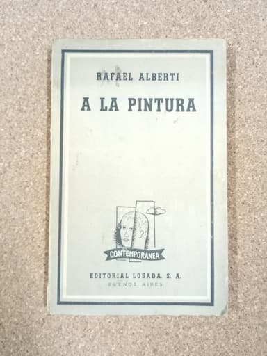 A la pintura Rafael Alberti