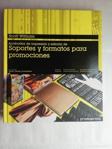 SOPORTES Y FORMATOS PARA PROMOCIONES ACABADOS DE IMPRESION Y EDICION WITHAM, SCOTT