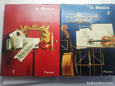 LA MUSICA 2 VOLUMENES. NORBERT DUFOURCQ. EDITORIAL PLANETA