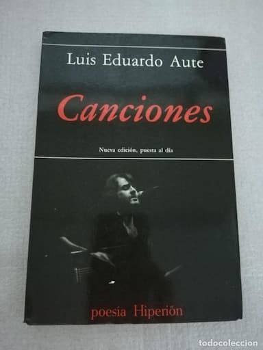 LUIS EDUARDO AUTE CANCIONES - NUEVA EDICION PUESTA AL DIA - POESIA HIPERION