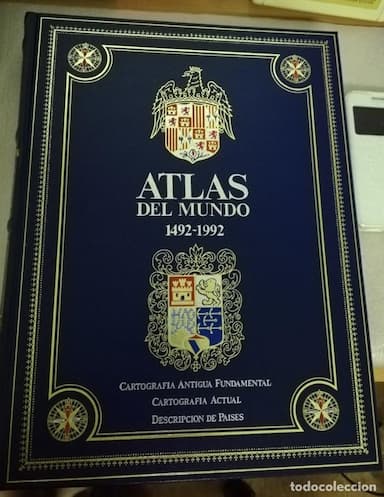 GRAN ATLAS DEL MUNDO 1492-1992 - CARTOGRAFIA ANTIGUA Y MODERNA