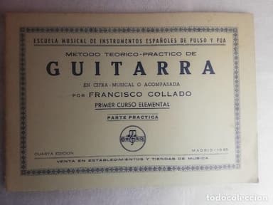 METODO TEORICO-PRACTICO DE GUITARRA - FRANCISCO COLLADO