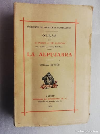 LA ALPUJARRA- OCTAVA EDICIÓN--MADRID- 1929- SUCESORES DE RIVADENEYRA.