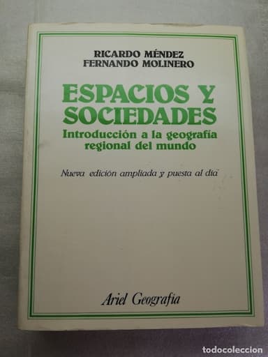 ESPACIOS Y SOCIEDADES, INTRODUCCIÓN A LA GEOGRAFÍA REGIONAL DEL MUNDO,