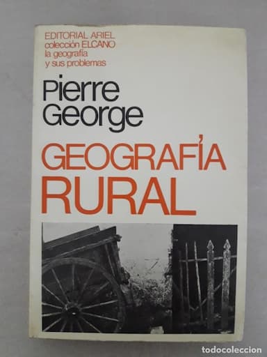 GEOGRAFIA RURAL, PIERRE GEORGE, ARIEL,