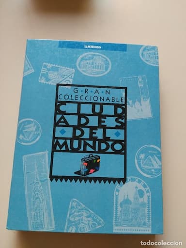 CIUDADES DEL MUNDO . COLECCION COMPLETA . 48 FASCICULOS . ENCUADERNADO