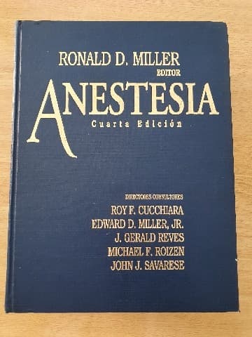 Anestesia