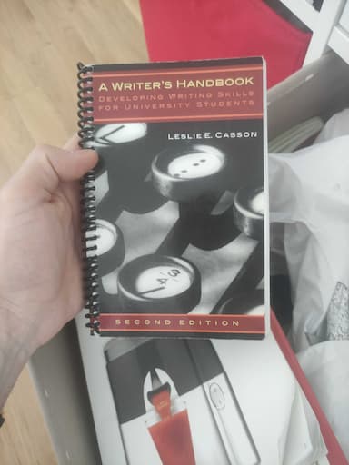 A Writers Handbook