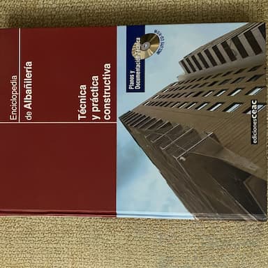 Enciclopedia de albañilería. Vol. 2, Técnica y práctica constructiva (Planos y documentación técnica)